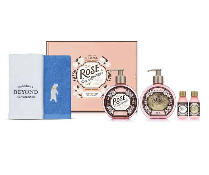 17 THE FASHOP BEYOND Rose Silk-Bouquet Body Gift Set, $54 (U.P. $73)