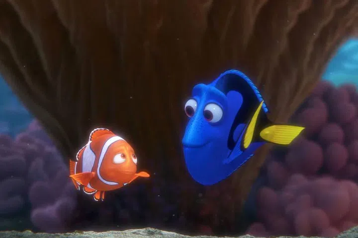 The charming sequel to Finding Nemo follows Dory (Ellen DeGeneres), Marlin (Albert Brooks) and Nemo (Hayden Rolence) as they navigate Dory's short-term memory loss to find her parents (Diane Keaton and Eugene Levy).