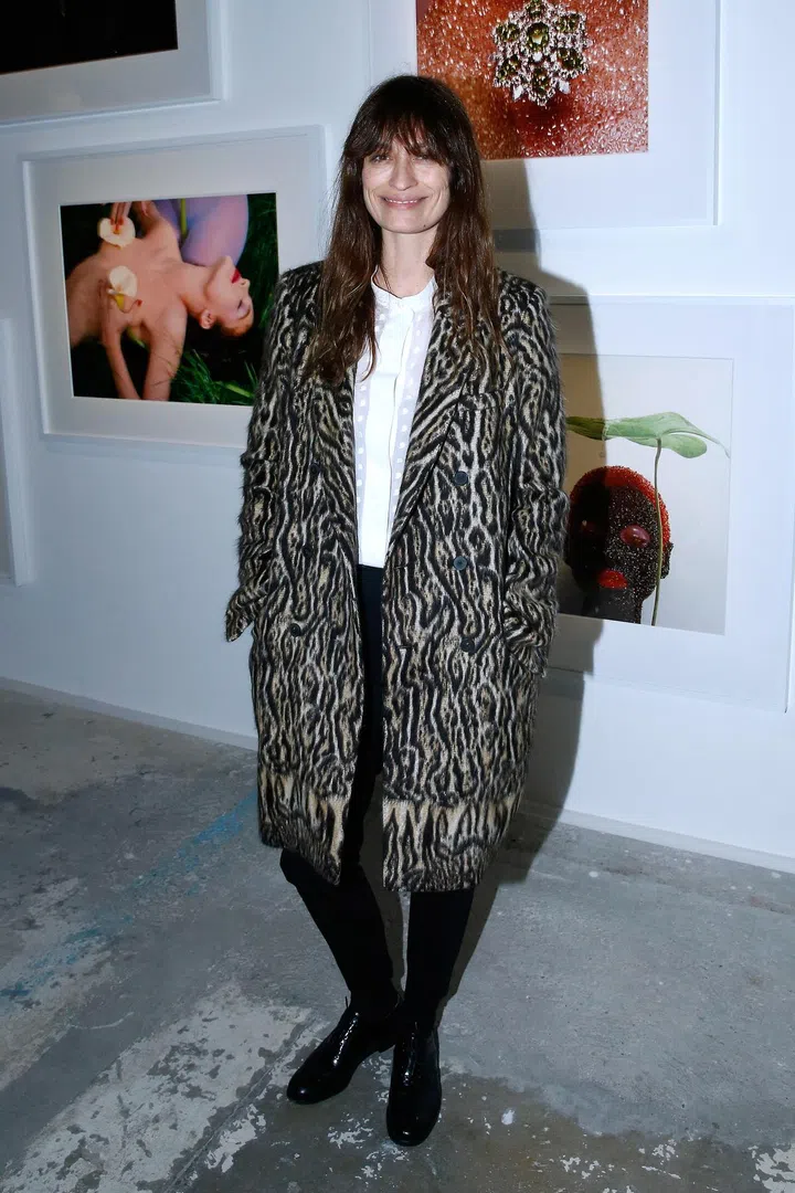 PARIS, FRANCE - MARCH 31:  Caroline de Maigret attends the 'Guy Bourdin - Portraits' - Exhibition Opening and Cocktail at Studio des Acacias on March 31, 2016 in Paris, France.  (Photo by Bertrand Rindoff Petroff/Getty Images)