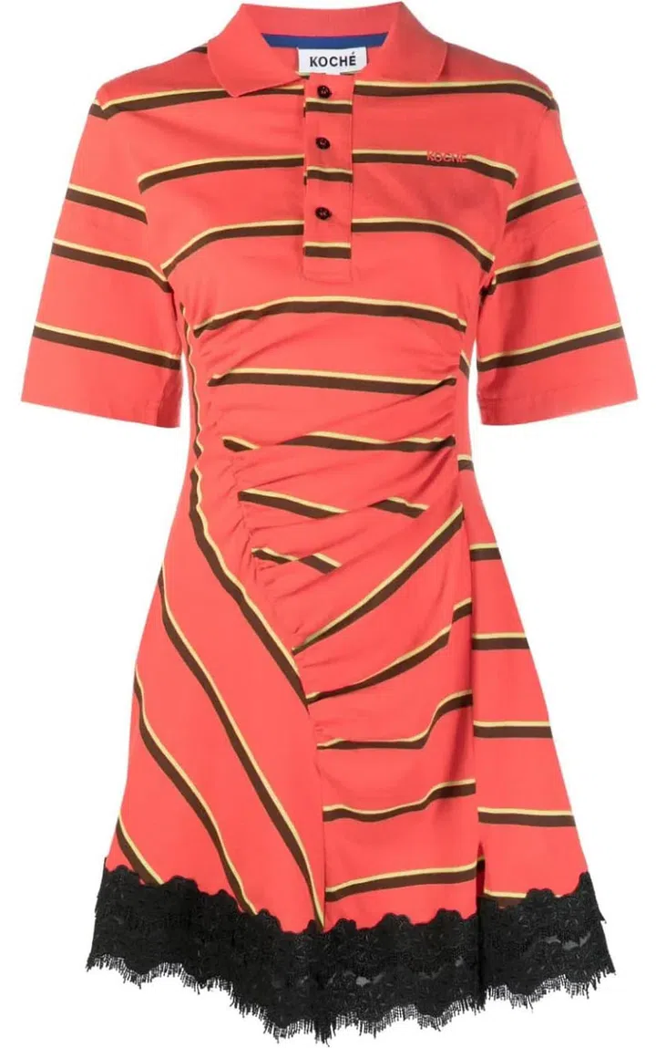 Dress, $895, Koché at Farfetch