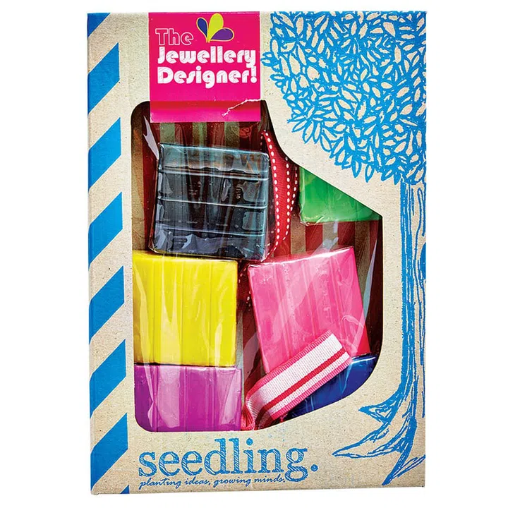 Kids can make their own beaded jewellery with the help of this make-and-bake clay set. Mum or dad will need to be there to help them pop it in the oven, but the creativity is all down to your tot. They can mix colours, create new shapes and add as many designs as 
they wish.