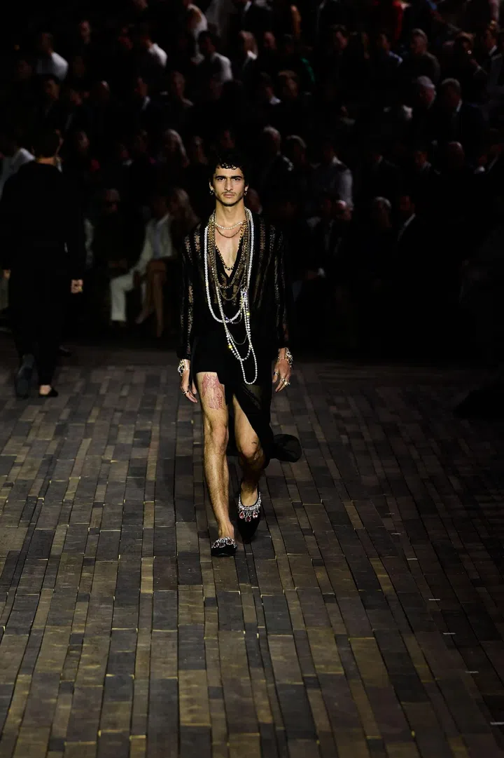 Dolce &amp; Gabbana Alta Moda show at the Piazza Duomo, Siracusa, Sicily, July 9, 2022