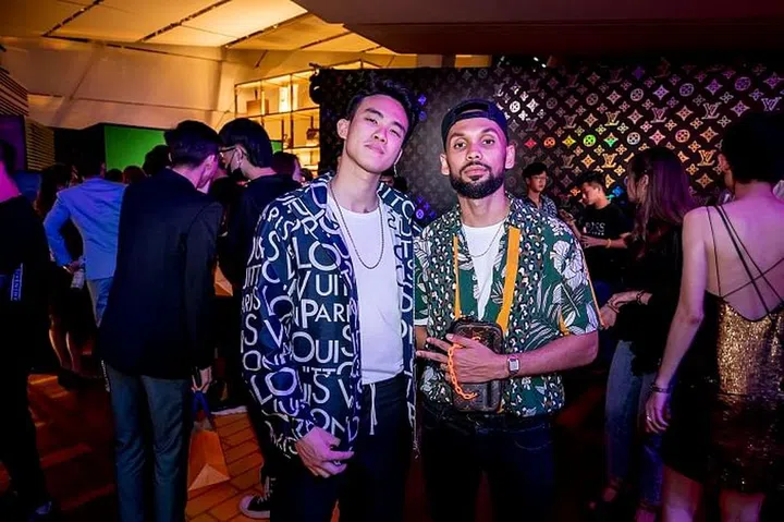 DJ Myrne and Kevin Lester