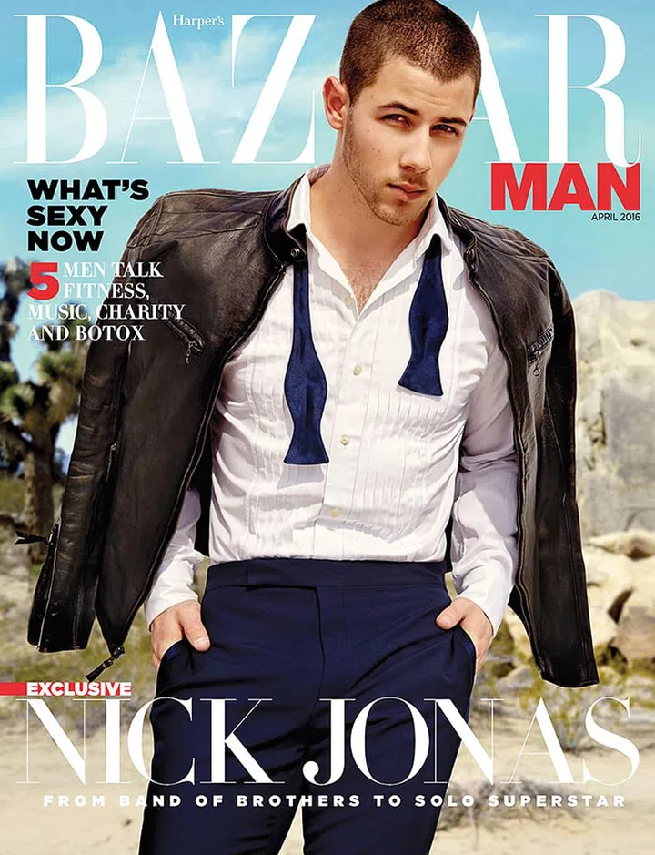 bazaar man nick jonas
