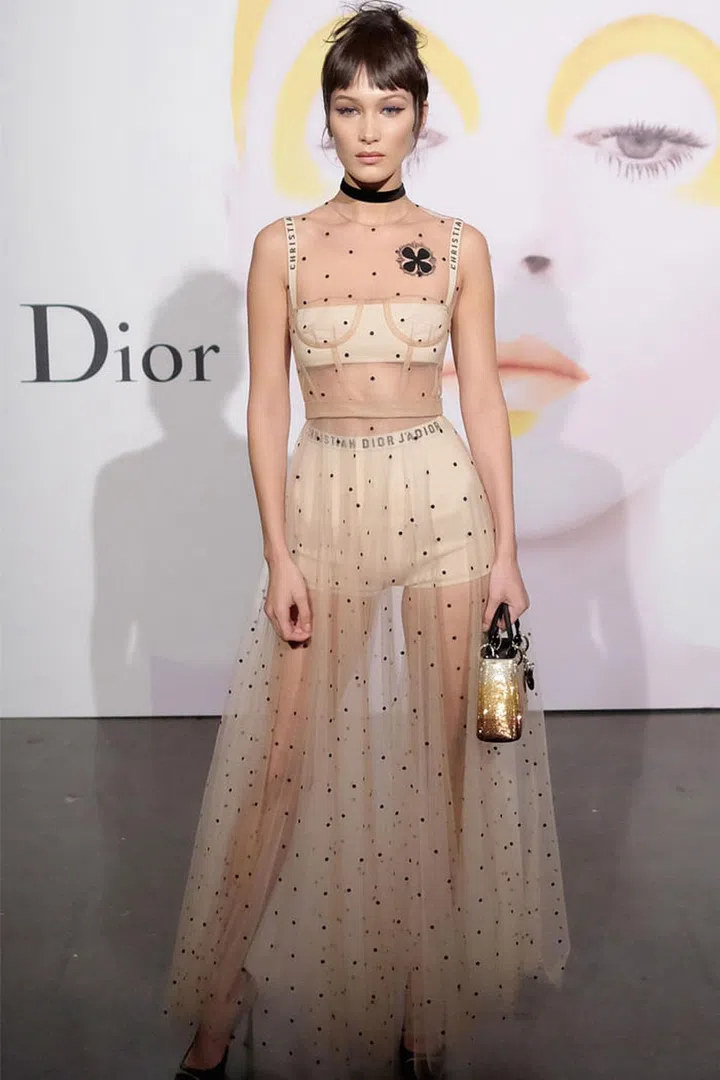 After becoming face of the brand earlier this summer, Hadid's relationship with Dior has made for some very special red carpet moments, no more so than when she became the first to wear one of Maria Grazia Chiuri's designs. The pairing is a match made in heaven.