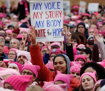 Political protests pussyhat