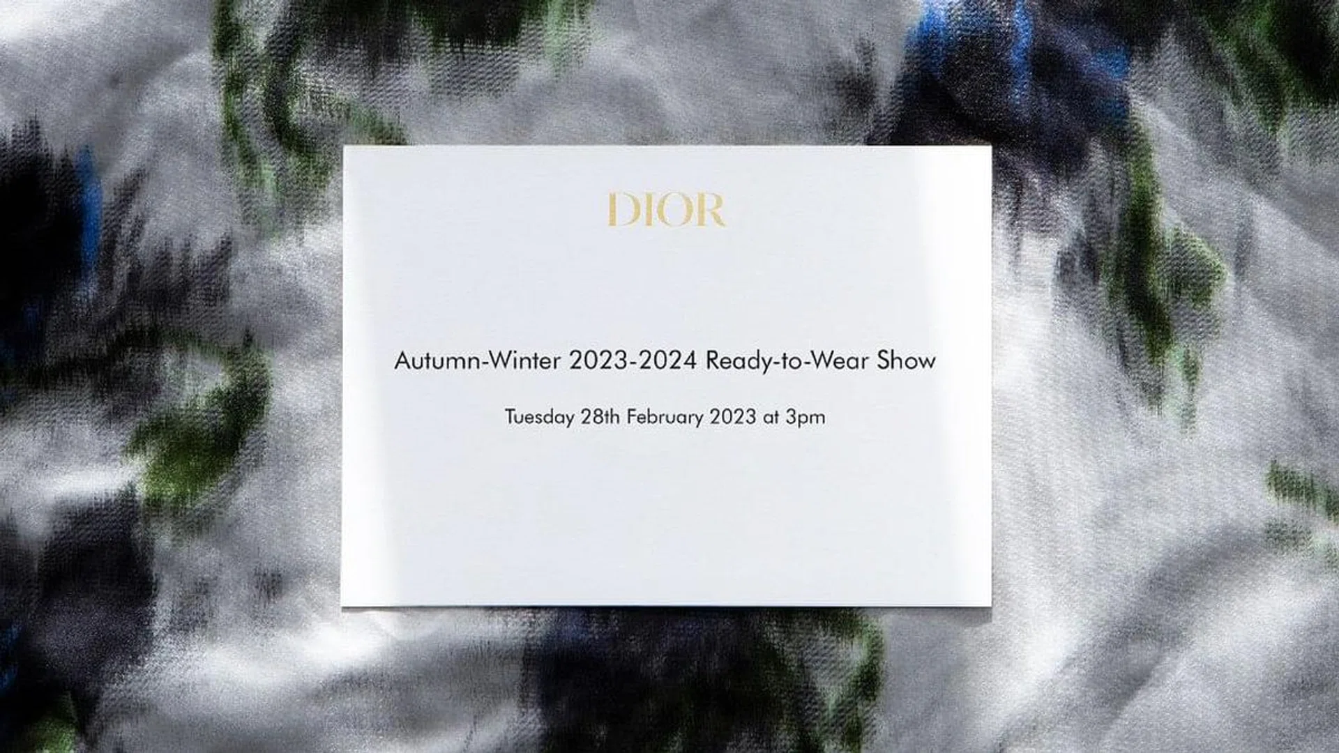 Photo: Courtesy of Dior