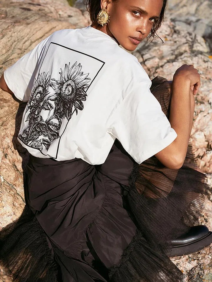 Your First Look At H&M's Collaboration With Beirut-Based Sandra Mansour