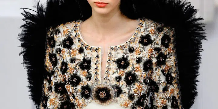 Chanel Couture collection up close