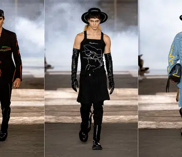 All The Looks From The Moschino Spring/Summer 2023 Menswear Collection