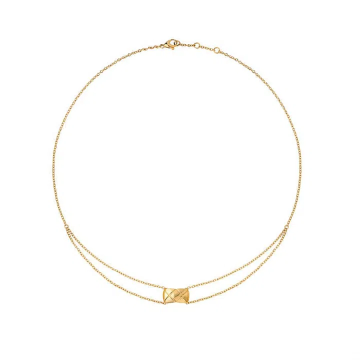 With an adjustable chain length, play with multiple stacking combinations with the necklaces SGD $3, 850 Photo: Chanel