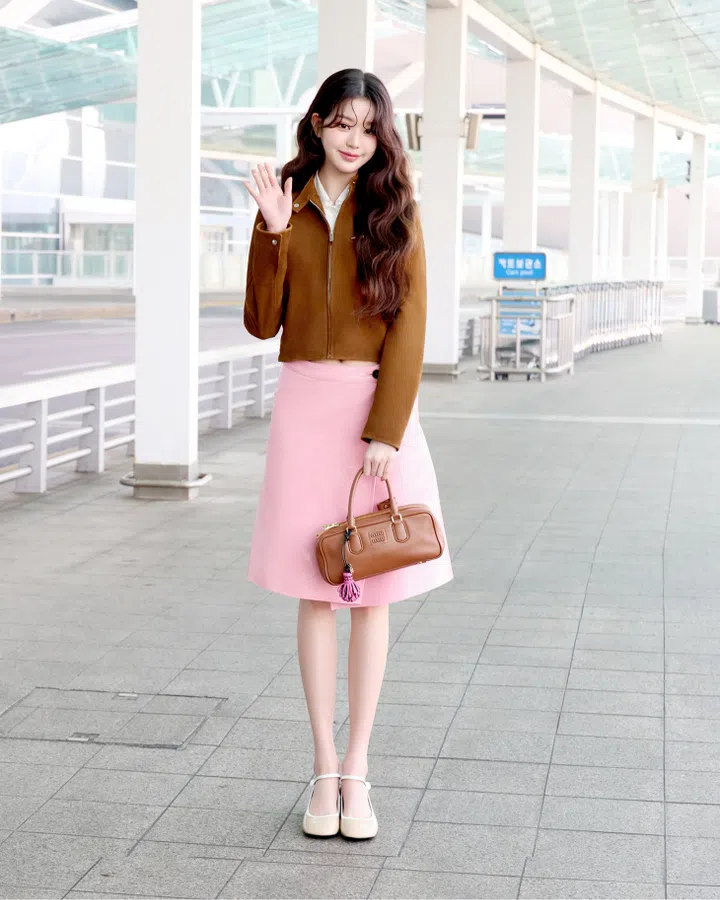 The Most Stylish Korean Celebrity Airport Outfits | Harper's Bazaar  Singapore