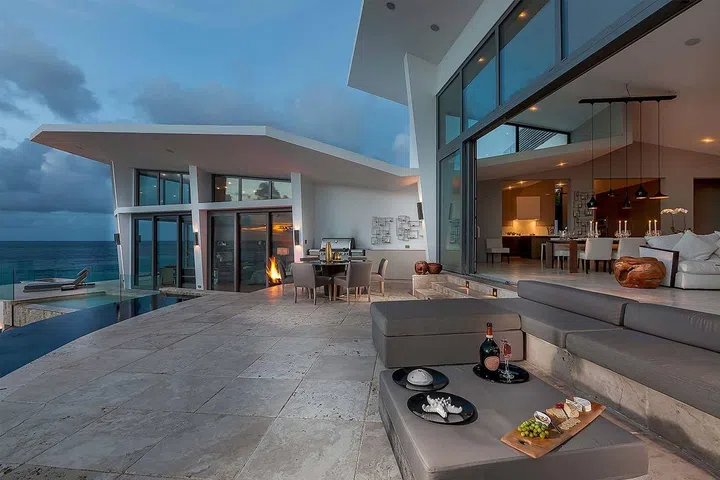 Villa Nymphéa on the Caribbean island of Anguilla is the perfect place for a relaxing group break. Indeed, everything about the property is stress reducing; from the services of a housekeeper, butler and concierge to the tranquillity of the surroundings, with outdoor showers, a large infinity pool, grotto and hot tub, as well as an outdoor lounge. There's even the option to have a hot breakfast made for you daily. Breakfast in bed, anyone?