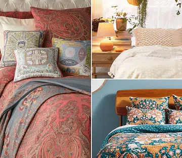 Luxury Bed Linens With Boho-Chic Feel
