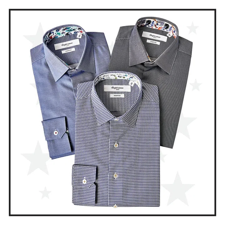 Shirts, $179 each, Coupé-cousu