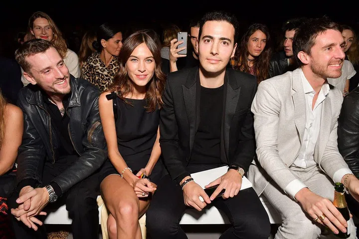 George Barnett, Alexa Chung, Jean Victor Meyers & Miles Kane