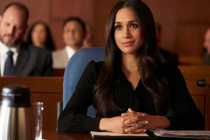 Markle plays paralegal Rachel Zane in Suits. Photo: Getty