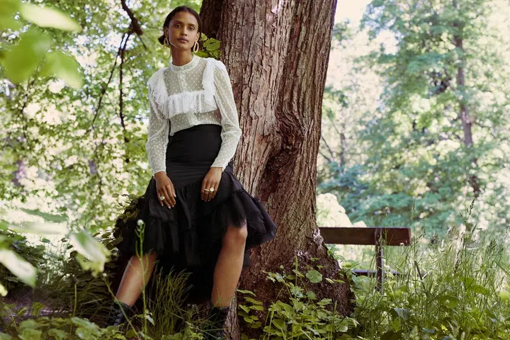 Your First Look At H&M's Collaboration With Beirut-Based Sandra Mansour