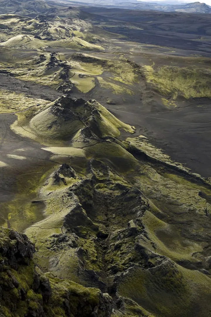 Explore the lava tunnels in this series of volcanic craters—also known as Lakagígar—or climb to the top of the main mountain to take in the panoramic views of the expansive lava fields. Don't worry—there hasn't been a major eruption since 1783. Photo: Getty
