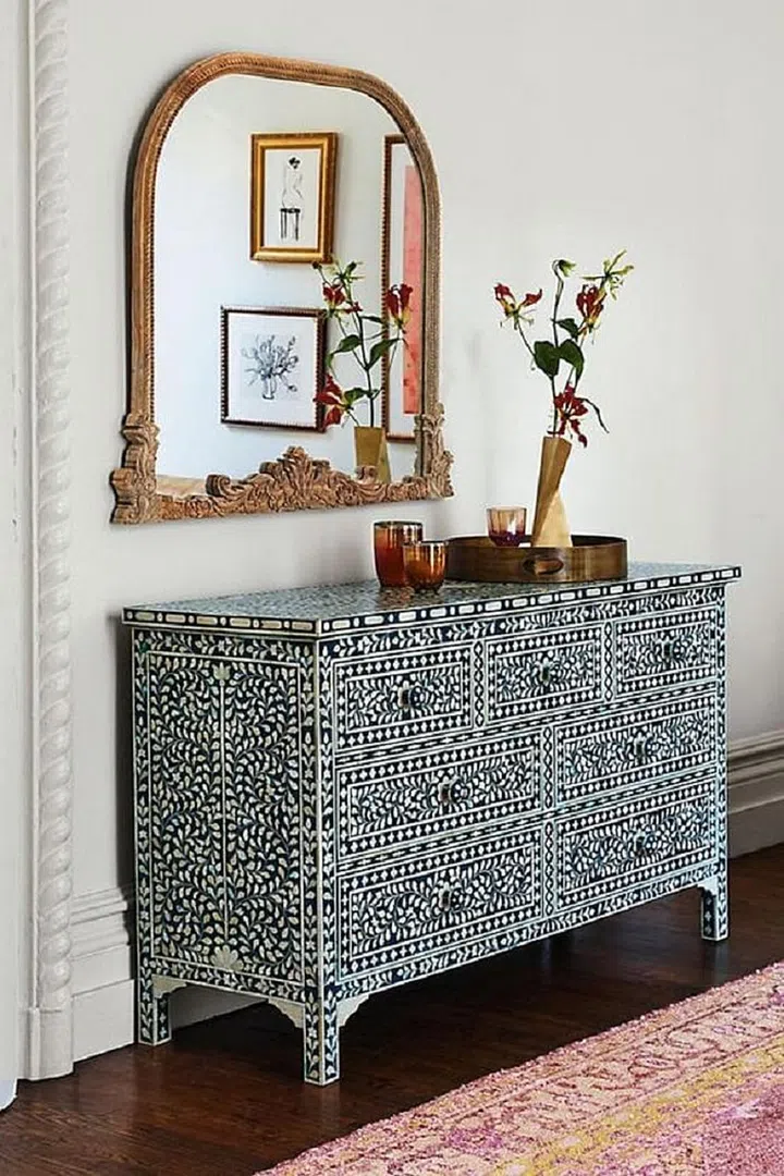 As dressers or bedside tables, these act as the perfect statement piece, against the rest of your minimalist set-ups. Photo: Pinterest 