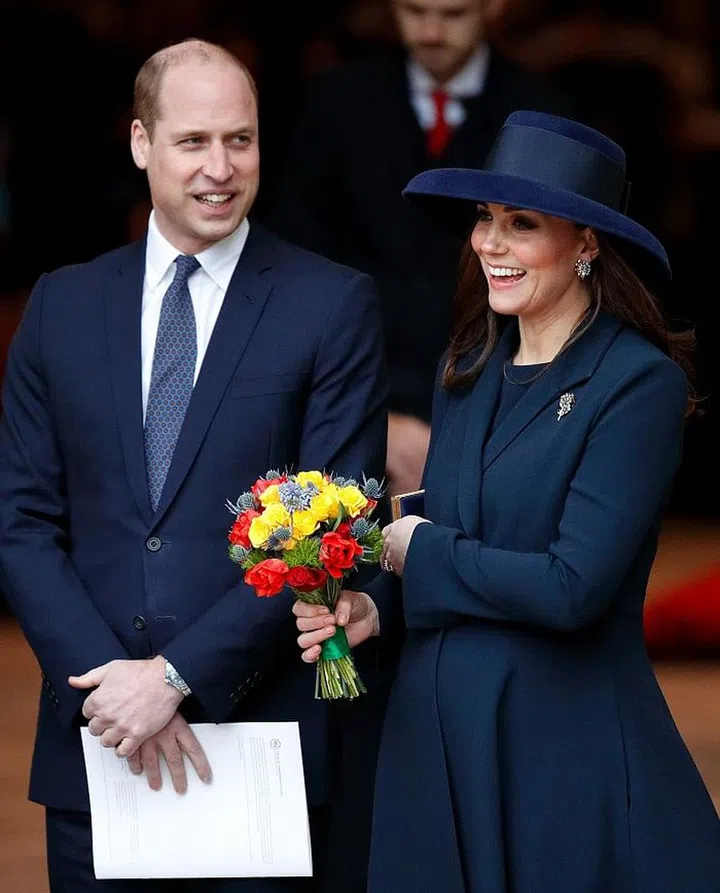 LONDON, UNITED KINGDOM - MARCH 12: (EMBARGOED FOR PUBLICATION IN UK NEWSPAPERS UNTIL 24 HOURS AFTER CREATE DATE AND TIME) Prince William, Duke of Cambridge and Catherine, Duchess of Cambridge attend the 2018 Commonwealth Day service at Westminster Abbey on March 12, 2018 in London, England. (Photo by Max Mumby/Indigo/Getty Images)