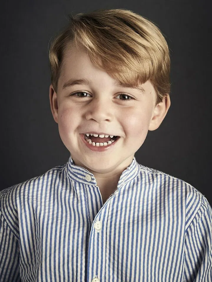 A new portrait of Prince George is released to celebrate his 4th birthday.