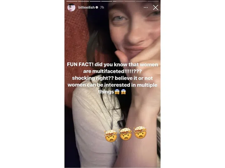 Billie Eilish Calls Out ‘Women Hating Weirdos' Accusing Her Of ‘Selling Out’ By Dressing Feminine
