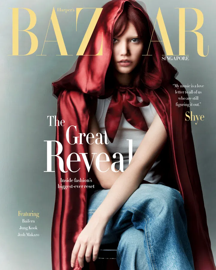 Harper's Bazaar Singapour Mars 2026 Shai Joel Law John Todds