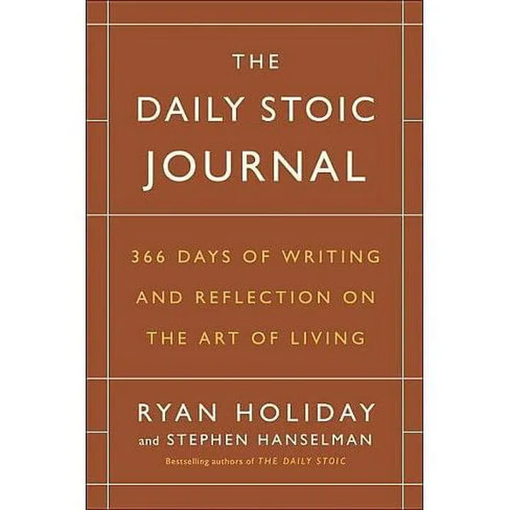 Modern living comes with its pressures and demands. If you ever need to take a step back, let stoicism, an ancient Greek school of thought for self-mastery and courage, be your guiding principle.
 The Daily Stoic Journal is a beautifully designed hardcover journal that comes with daily advice in integrating this ancient philosophy into our 21st century lives, and space for morning and evening notes for deeper reflection, application, and to gauge your progress, day by day. 