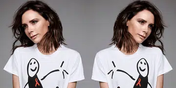 Harper Beckham Helped Her Mom Design A T-Shirt