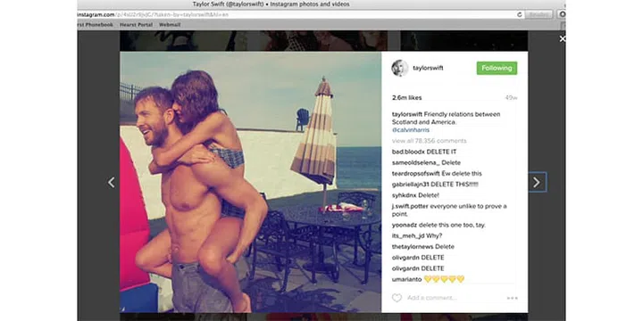 Calvin Harris Is Not Happy About Taylor Swift's New British Boyfriend