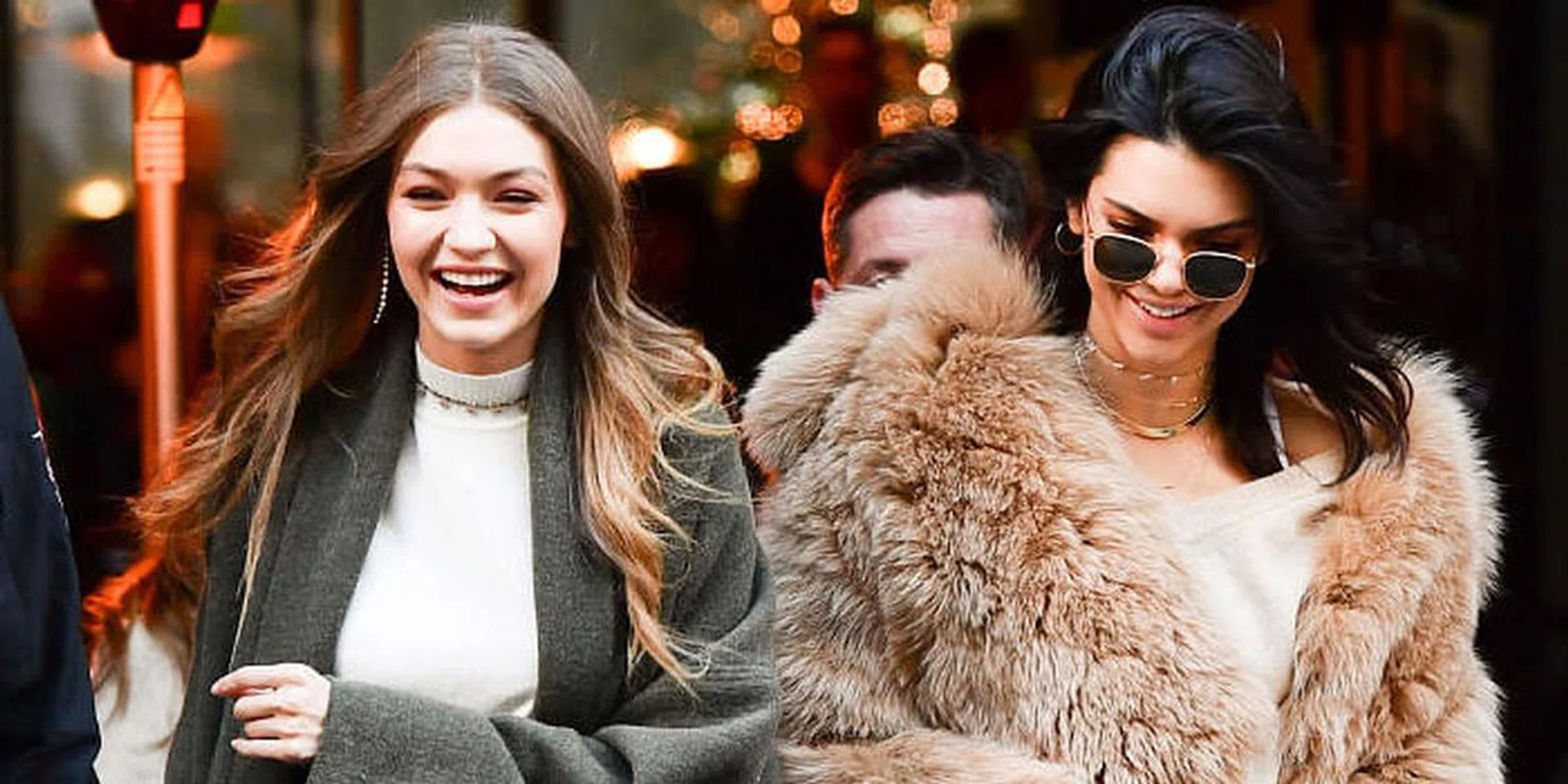 Kendall And Gigi Coordinate To Shop In Paris