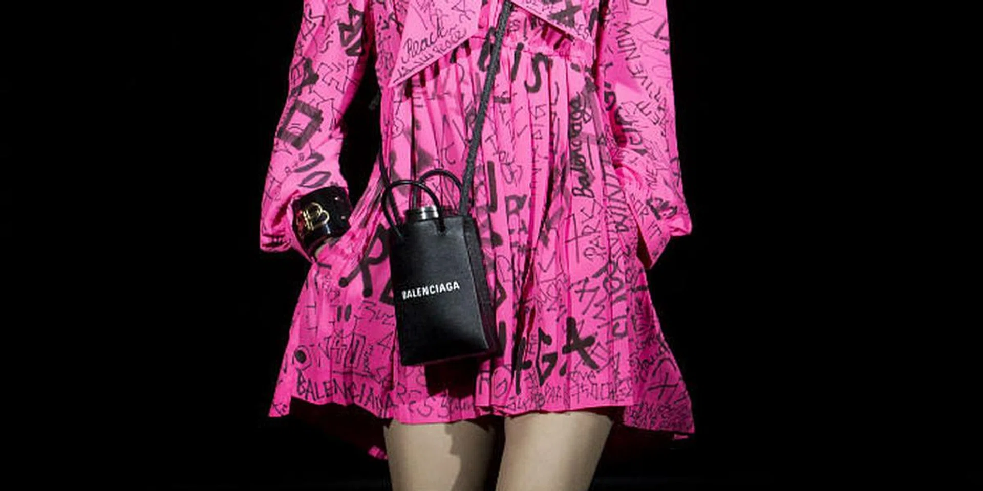 Balenciaga Drops Paper Bag Inspired Phone Holder Harper s Bazaar Singapore