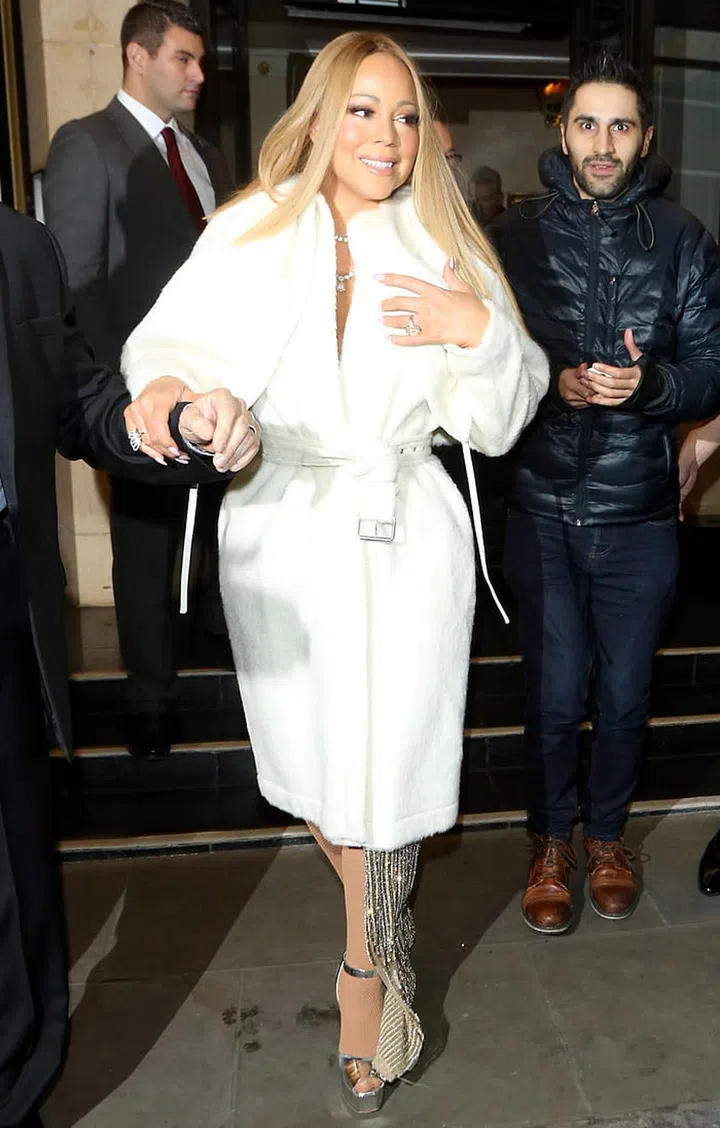 Because no one wants to tell Mariah Carey she can't wear white at their wedding. Photo: Rex Features