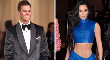 Kim Kardashian and Tom Brady