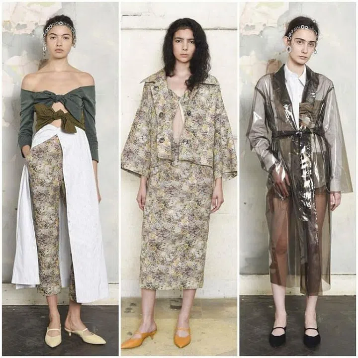Calling card: youthful, oversized outerwear, calf-length culottes
Photo: Instagram