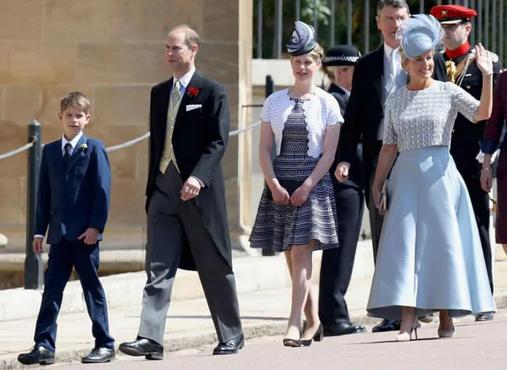 10-year-old Viscount Severn, whose real name is actually James, is Lady Louise's brother and Edward and Sophie's son.
