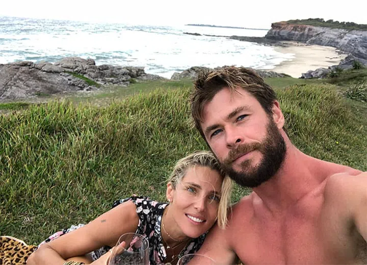 The Thor star pays tribute to his wife, mother, and daughter.
