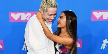 Ariana Grande and Pete Davidson