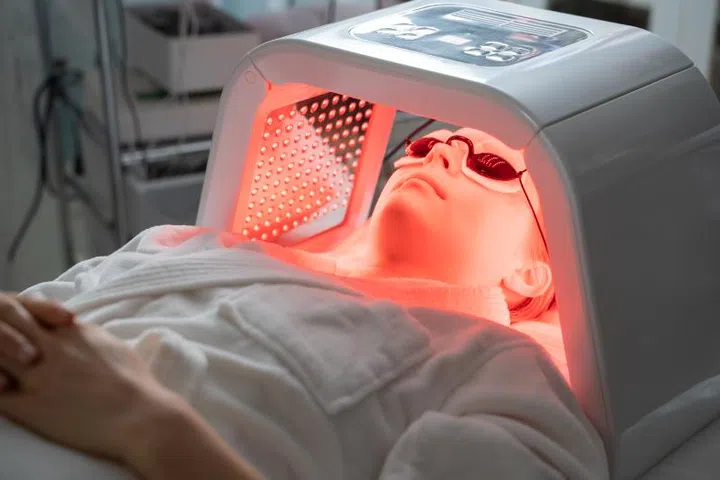 aesthetic treatment stacking | led light therapy