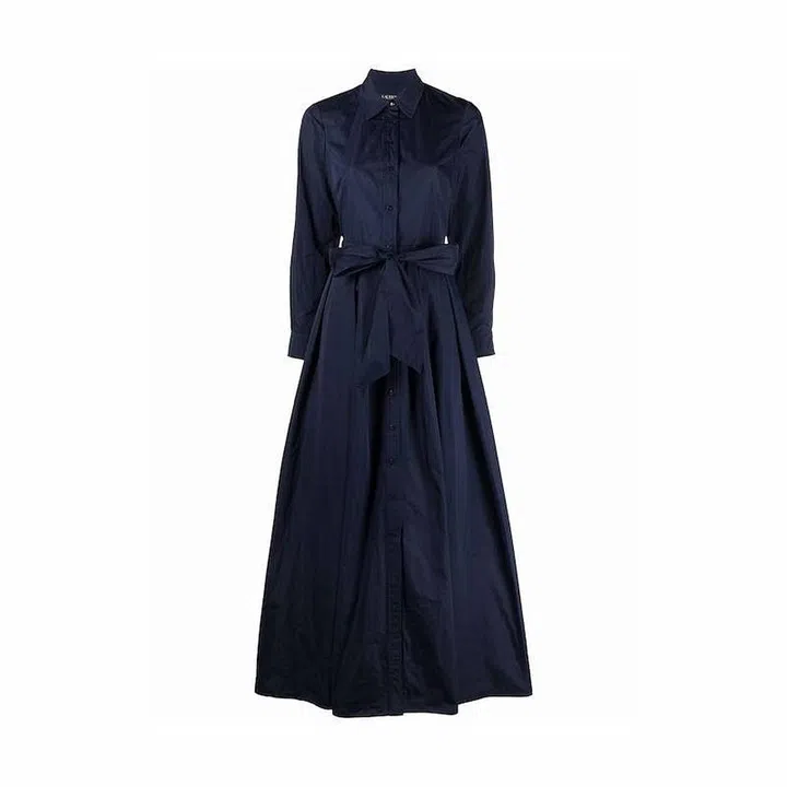 Belted Maxi Shirt Dress, $627, Lauren Ralph Lauren at Farfetch
