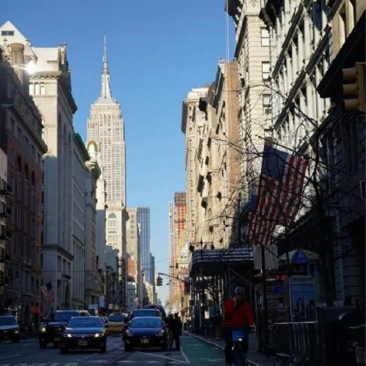 In top position is The Big Apple where life feels like a film set, with photogenic sightings at every corner - from cultural monuments to that Instagrammable skyline.