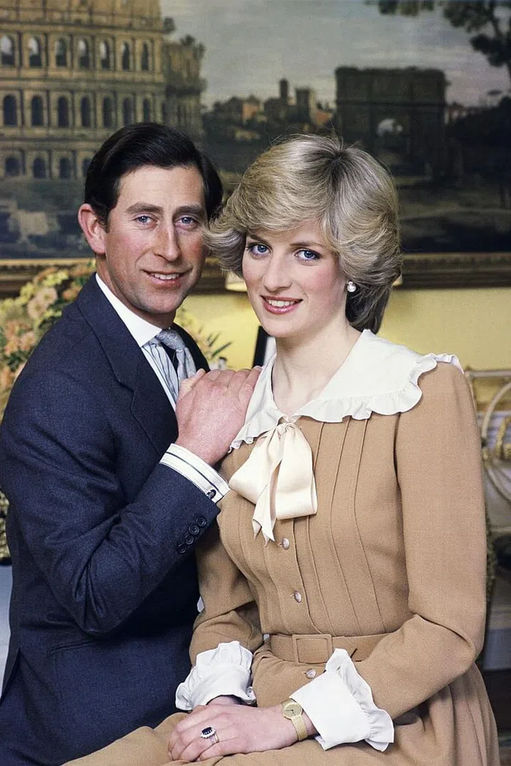 A portrait of the two at home in Kensington Palace. Photo: Getty 