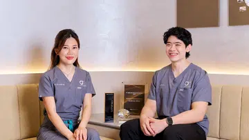Dr Alfred Li and Dr Michelle Ng from Ozhean Zoey Medical & Aesthetic Clinic