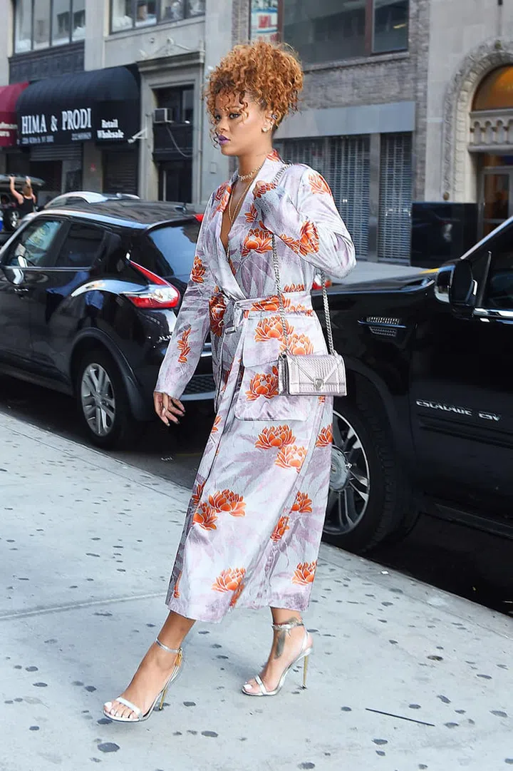 So very chic. Photo: Rex Features 
