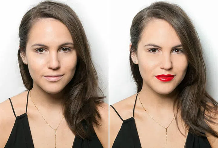 hacks red lips
