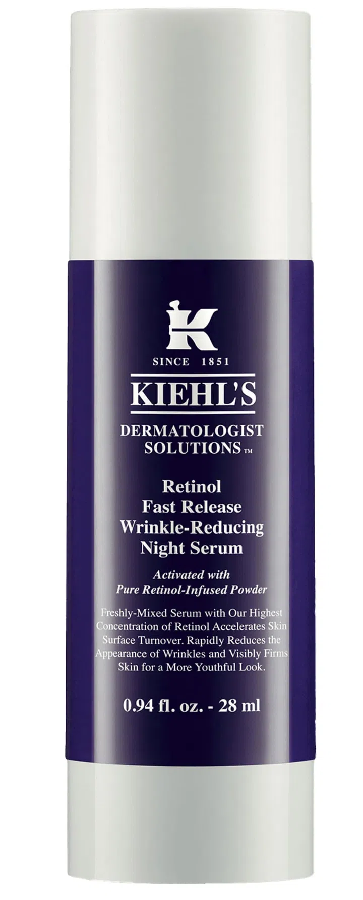 Retinol Fast Release Wrinkle Reducing Night Serum, $141 for 28ml, Kiehl’s