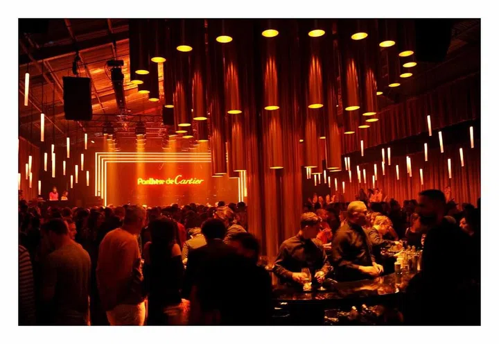 Panthère de Cartier party scene