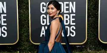 Gemma Chan Golden Globes Valentino