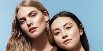 Skincare models beauty